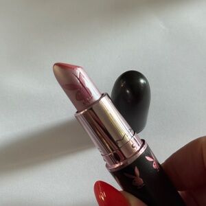 Mac Cosmetics Playboy Bunny Pink Lipstick LE used once